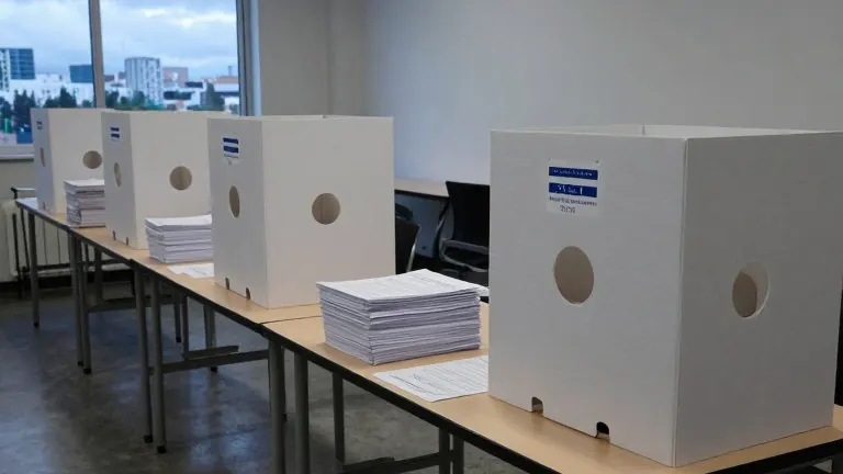 Illustration for: Israelis vote Tuesday in bid to end Netanyahu's long tenure