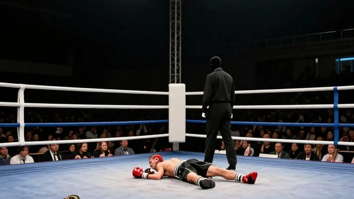 Illustration for: Foster Stops Short of Knockout but Beats Navarrete to Unify Junior Lightweight Titles