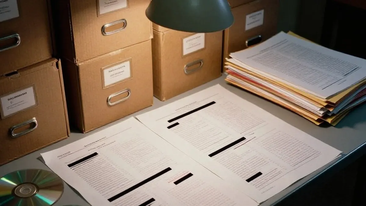 Illustration for: Documents Suggest Classified Material and Thousands of Pages Are Missing From Epstein Files