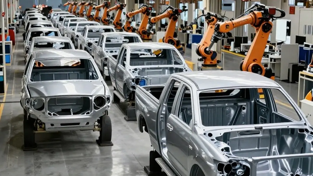 Illustration for: Ford Faces Third-Quarter Earnings Test as Wall Street Watches F-150 Production