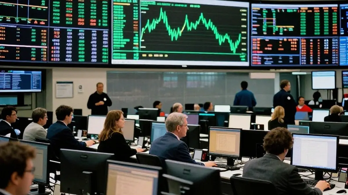 Illustration for: Global Stocks Climb as Investors Keep Backing the AI Boom