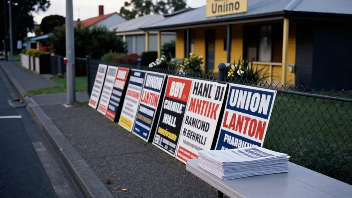 Illustration for: Two Major Unions Break With Victorian Labor a Month Before State Election